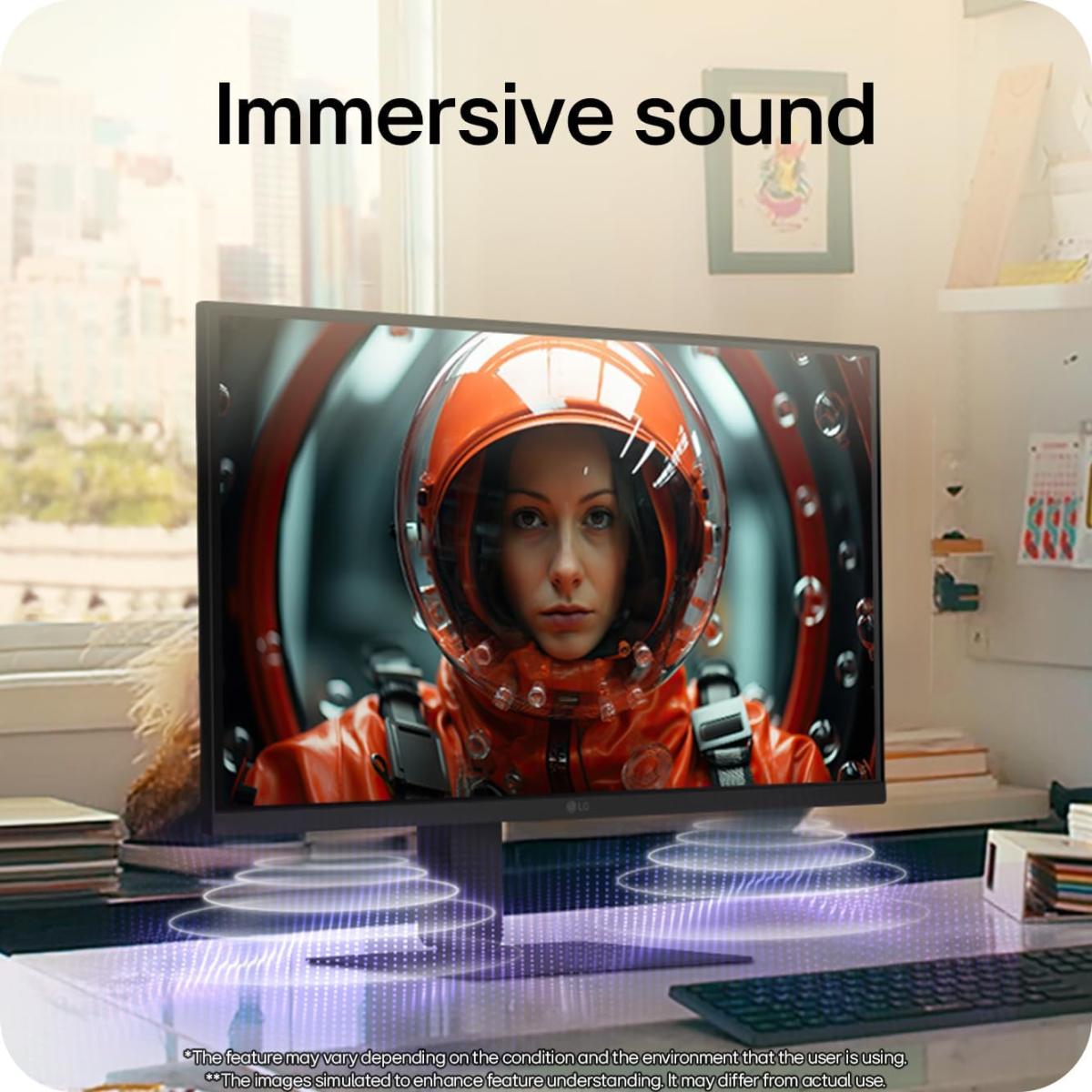 LG 4K monitor for display setup