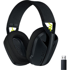Logitech G435 LIGHTSPEED Wireless Gaming Headset - Black and Neon Yellow