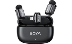 BOYA wireless microphone for audio recording