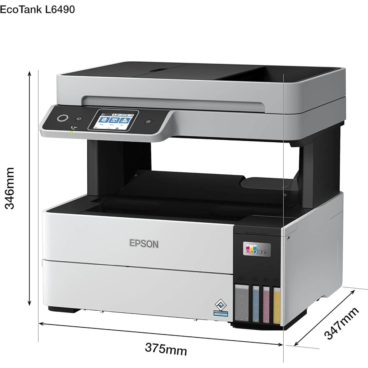 Epson EcoTank L6490 Color All-in-One Wireless Multi-function Machine (Copy/Print/Scan) - Black Epson EcoTank L6490 Color All-in-One Wireless Multi-function Machine (Copy/Print/Scan) - Black