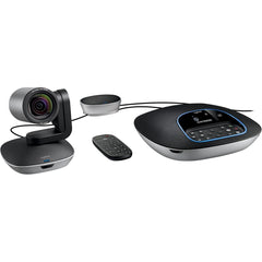 Logitech Group Video Conferencing System, Motorized Pan/tilt/zoom, 10x Hd Zoom, Diagonal Fov 90°, 8.5 M Ir Range, Full Hd 1080p At 30fps, Autofocus