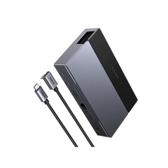 Ugreen 75126 Docking Station 6 In 1 Multiport Adapter 4k120hz Hdmi 2.1, 100w Pd, Gigabit Ethernet, Usb A & Usb C Steam Deck Dock