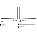 Dell Pro 15 Essential PV15250 Laptop, Intel® Core™ i7-1355U, 8GB DDR5, 512G PCIe NVMe SSD, 15.6" FHD 120Hz WVA, Wi-Fi 6 - Carbon Black