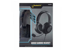Unlocked Headset with MIC – 1 Jack AUX 3.5mm – Audio Aplitter Included – Black