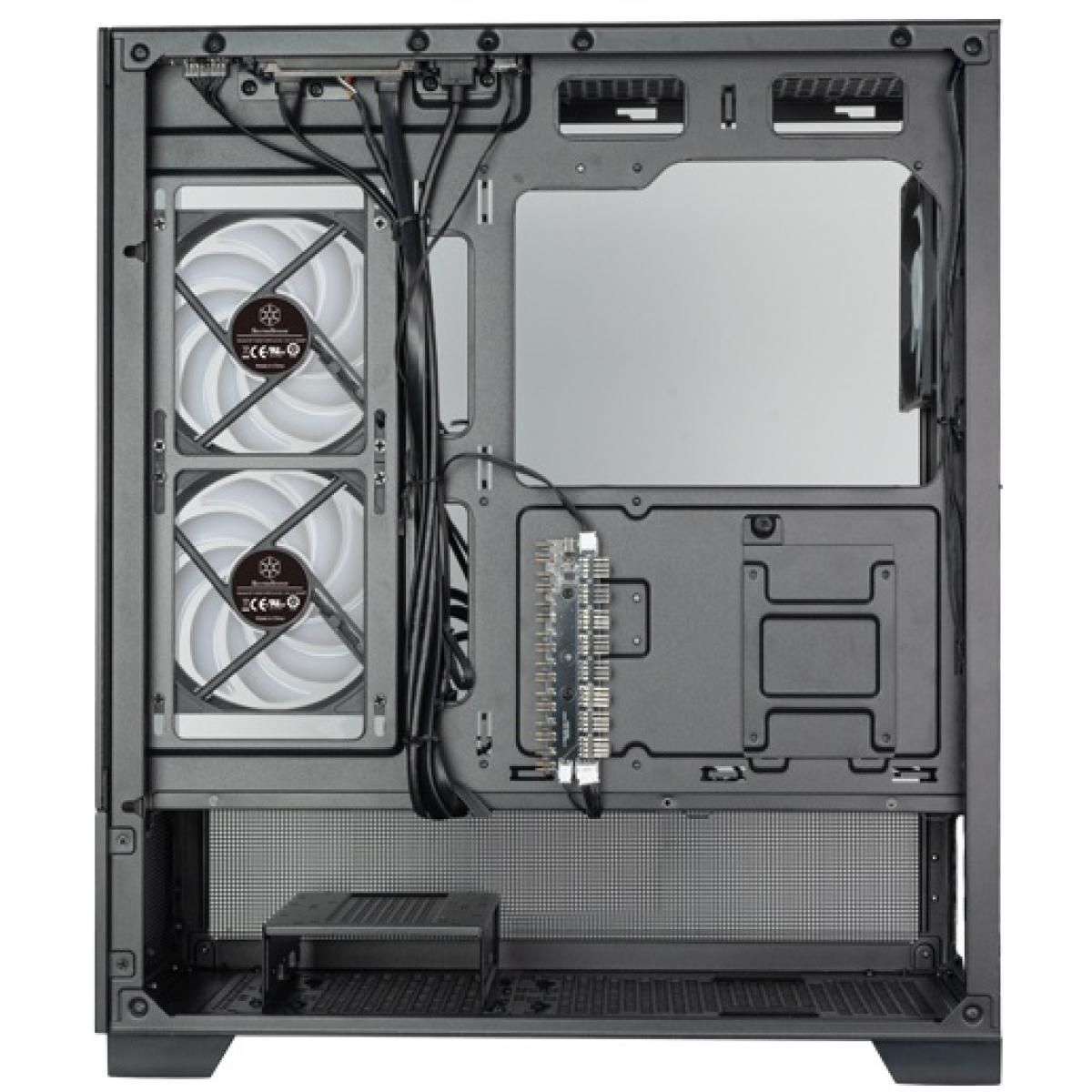 SilverStone ARGB PC case for desktop computer builds and component installation