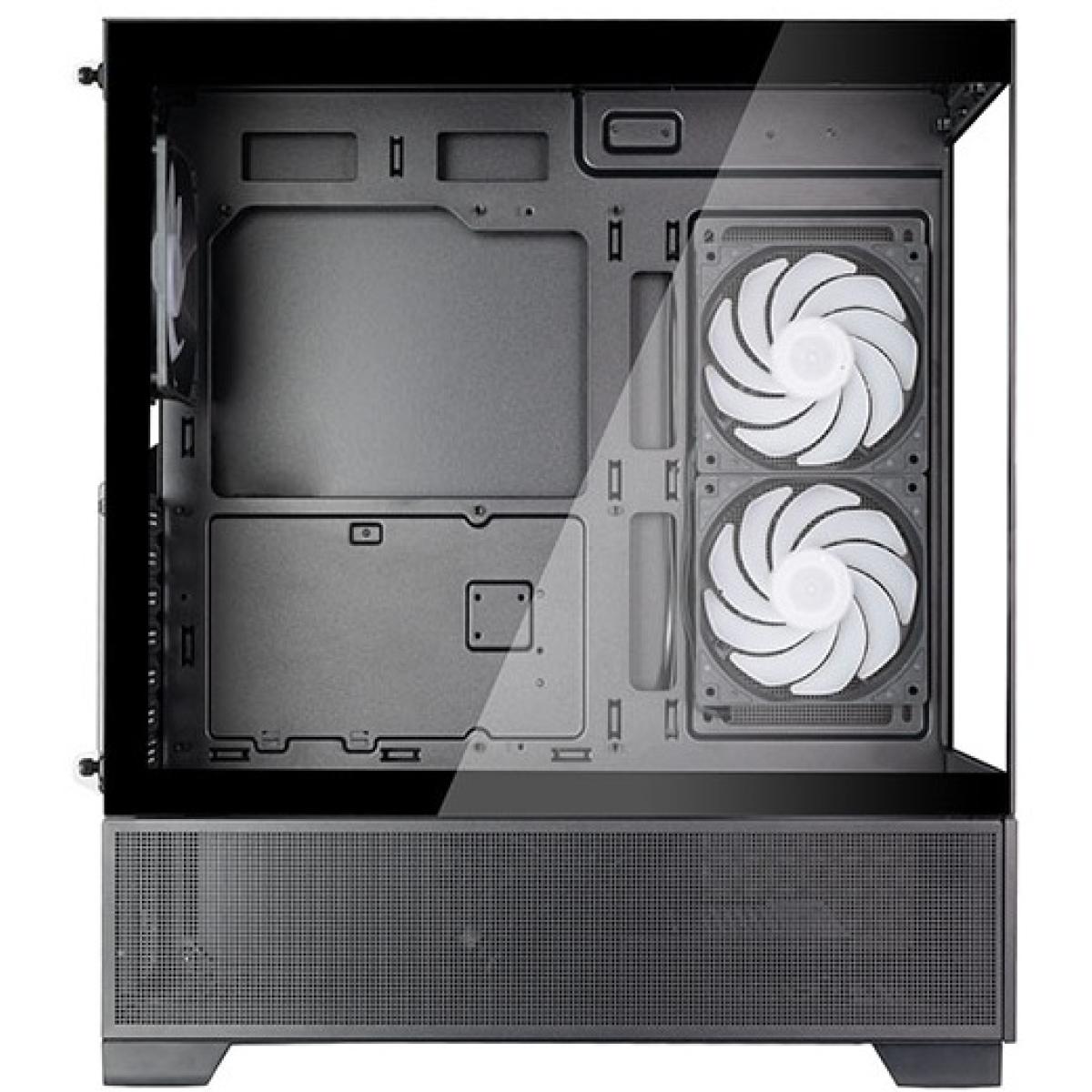 SilverStone ARGB PC case for desktop computer builds and component installation