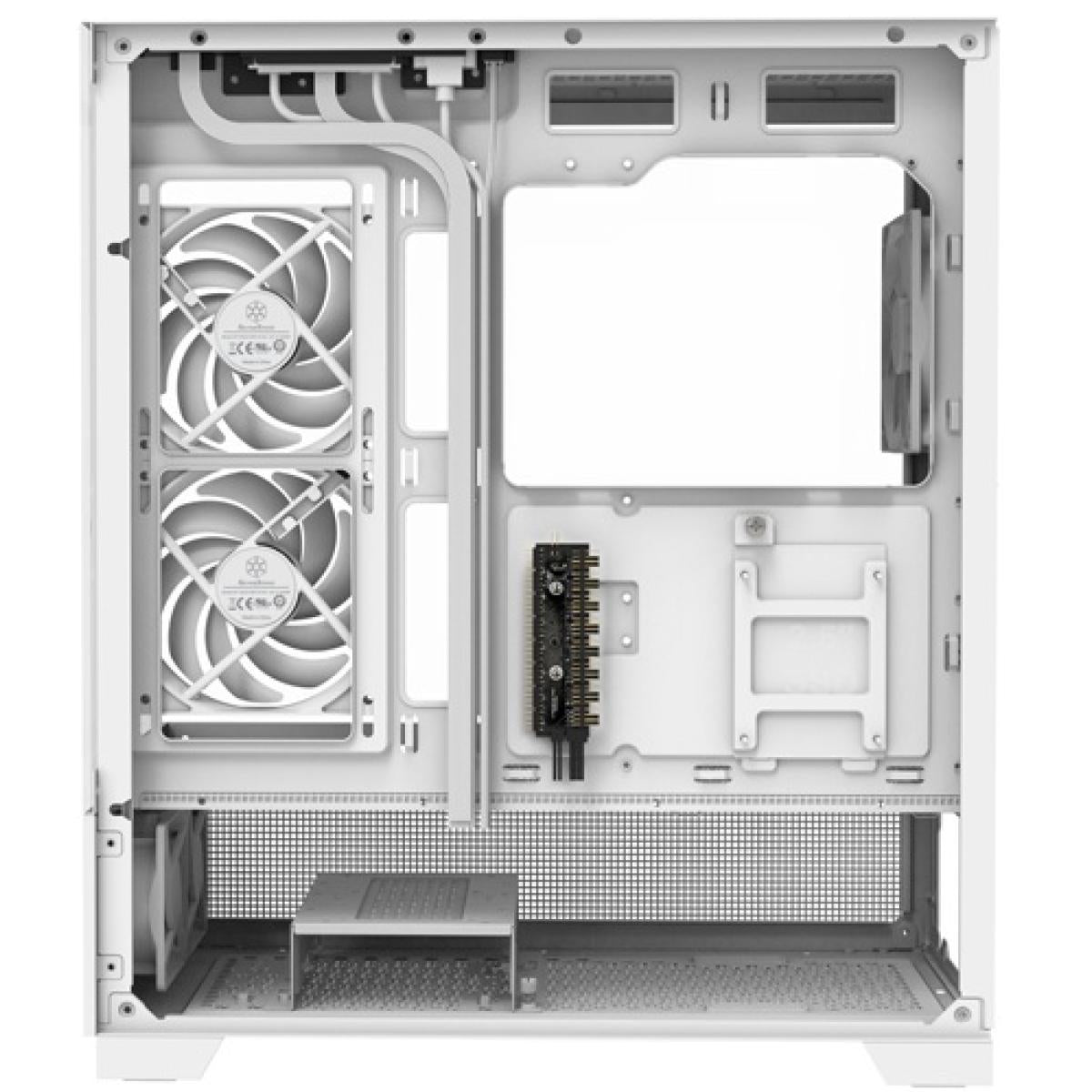 SilverStone ARGB PC case for desktop computer builds and component installation