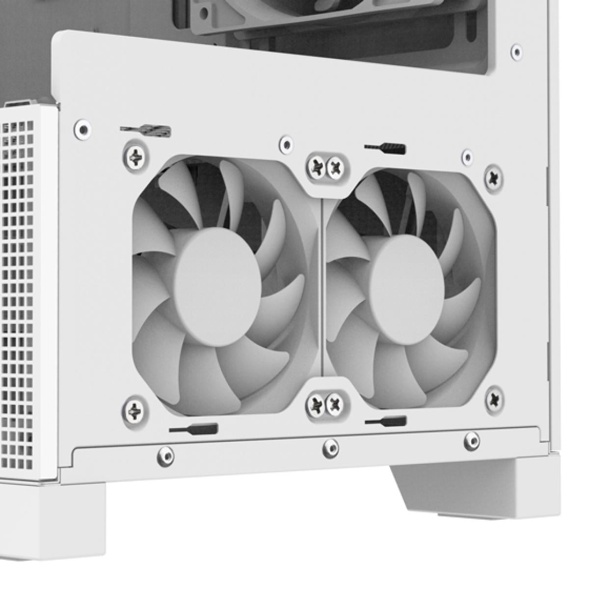 SilverStone ARGB PC case for desktop computer builds and component installation