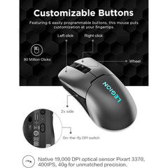 Lenovo Legion M600s RGB Wireless Gaming Mouse