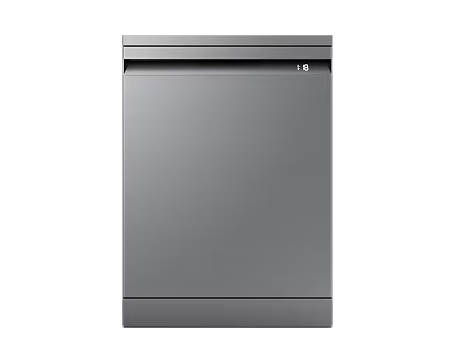 Samsung Free Stand Dish Washer, 14 Place Setting, SmartThings and Waterjet Clean, Silver - DW60DG790FSLFH
