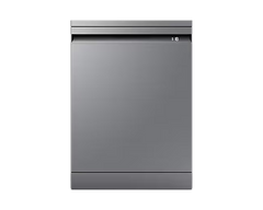 Samsung Free Stand Dish Washer, 14 Place Setting, SmartThings and Waterjet Clean, Silver - DW60DG790FSLFH