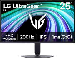 LG 25G523B-B Ultragear 25-inch Full HD 200Hz 1ms IPS HDR10 Gaming Monitor
