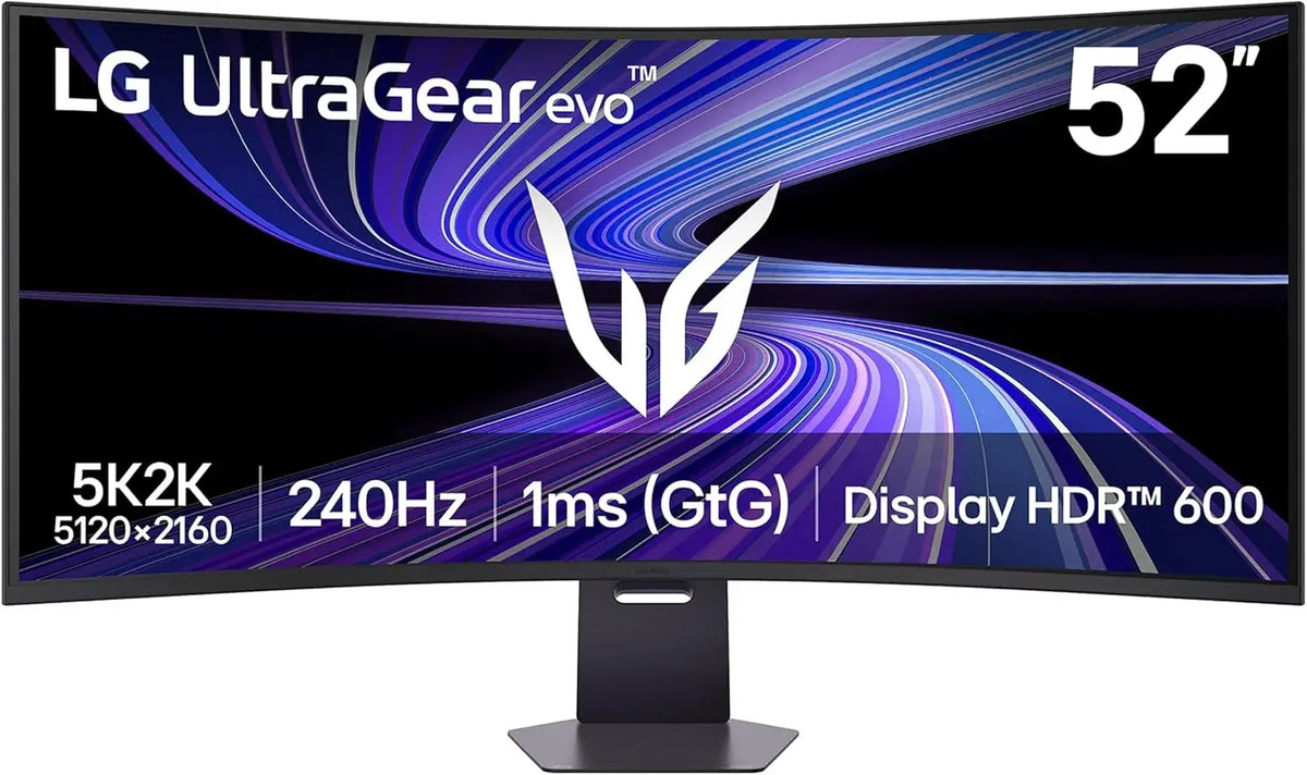 LG 52G930B-B 52-inch Ultragear evo G9 5K2K 240Hz 1ms DisplayHDR600 Curved Gaming Monitor