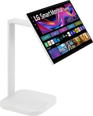 LG Smart Monitor Swing 32U889SA-W 32-Inch 4K UHD IPS Touchscreen Adjustable Wheeled & Screen Built-in Speaker