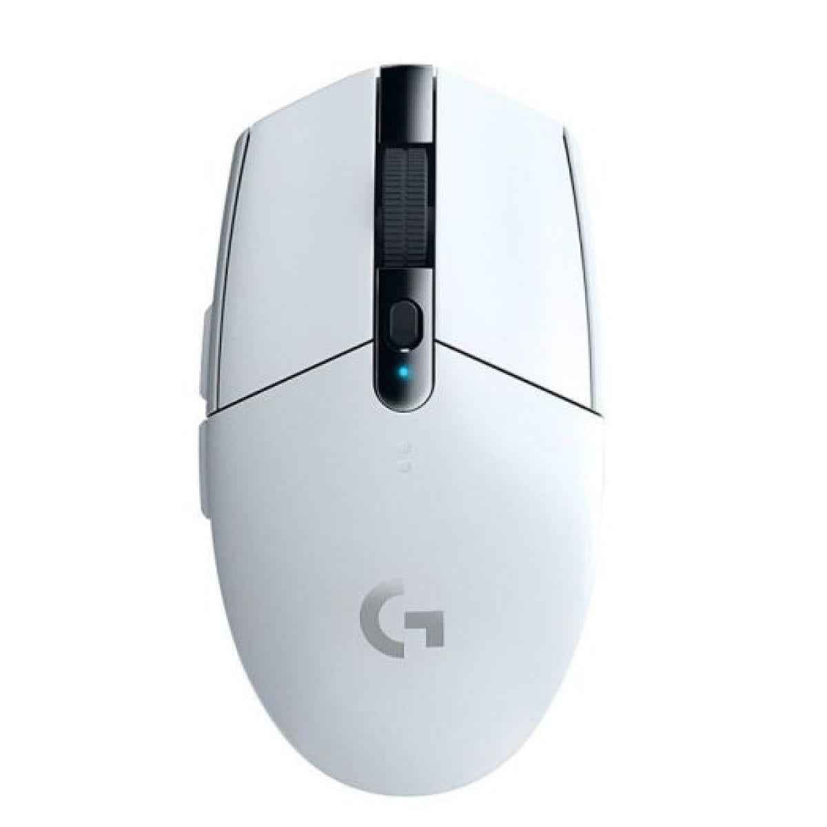 Logitech G304 Lightspeed Wireless (2.4GHz) Gaming Mouse, Hero Sensor, 12,000 Dpi, 6 programmable buttons (White) | Logitech G304 (White) |