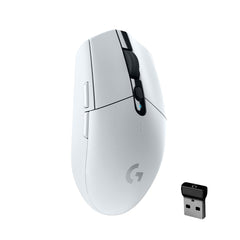 Logitech G304 Lightspeed Wireless Gaming Mouse, Hero Sensor, 12,000 Dpi,