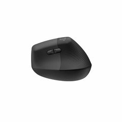 Logitech Lift Vertical Ergonomic Wireless Mouse - Black