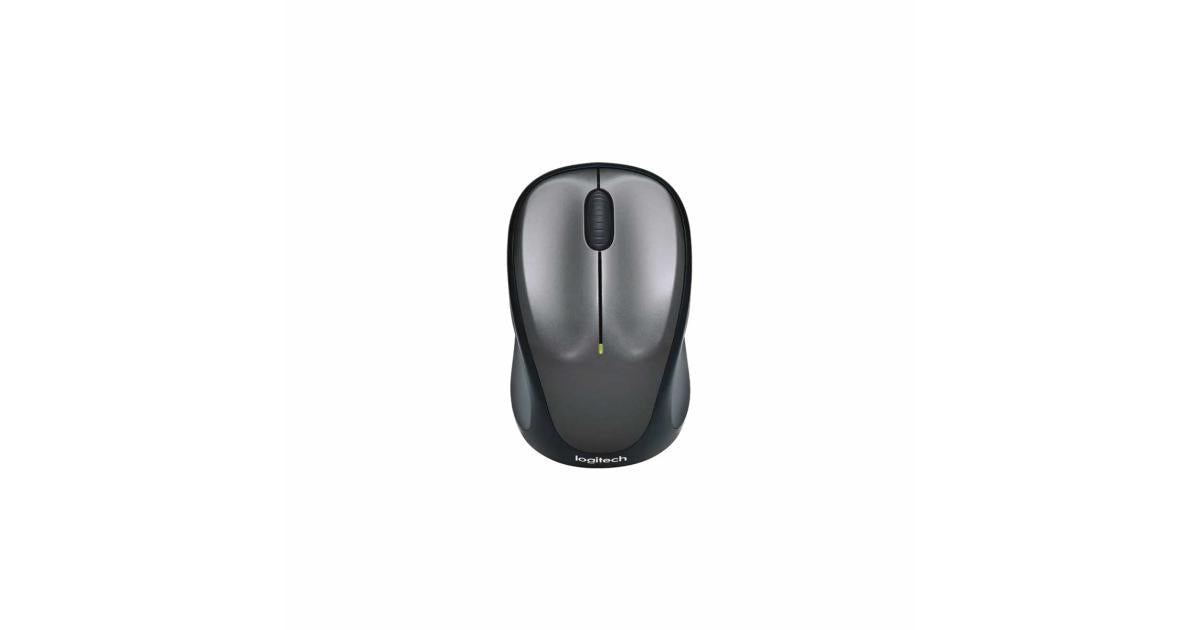 Logitech M235 Wireless 2.4GHz with USB Unifying Receiver 1000 DPI Optical Tracking 12 Month Battery For PC & Mac - Grey