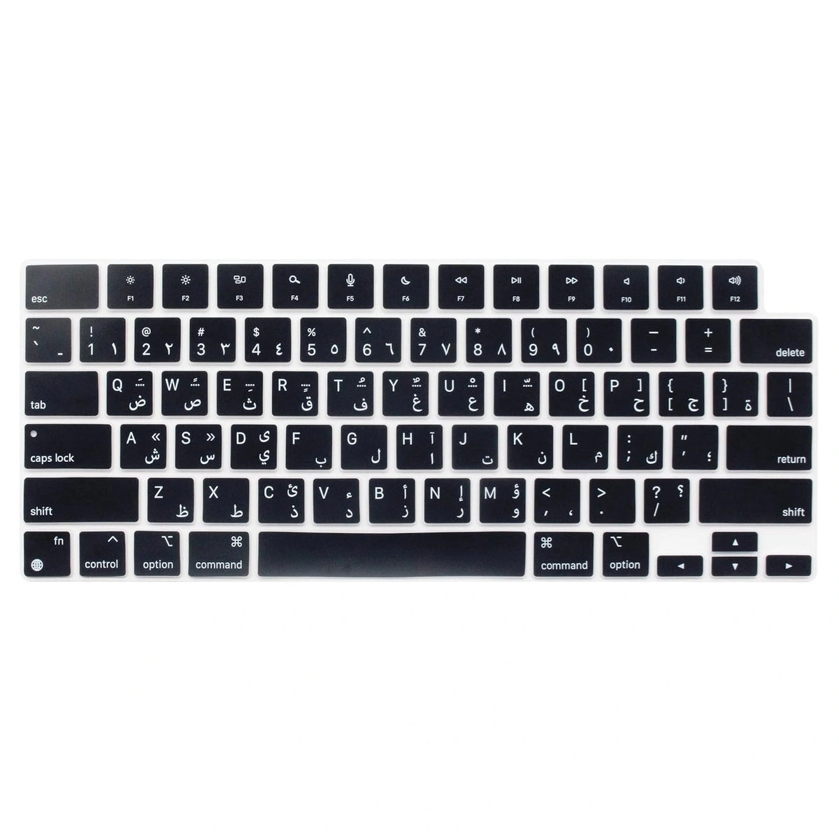 COVER FOR MACBOOK KEYBOARD WITH ARABIC LANGUAGE A2442 A2779 A2941 A2485 A2780 A2681 M2 M3 M4