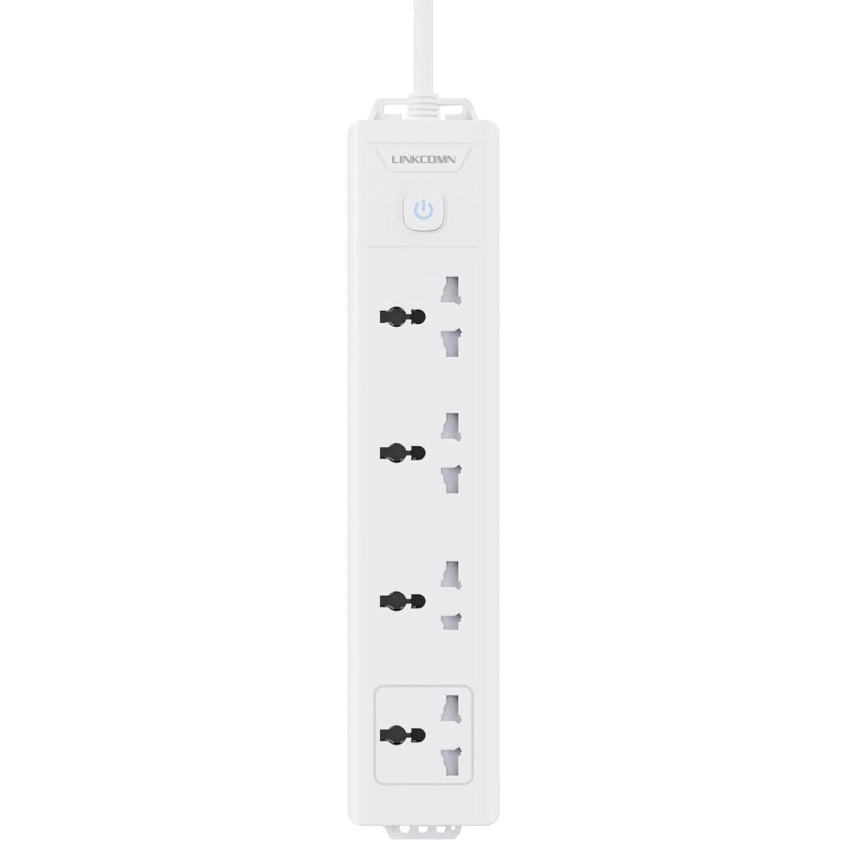 LINKCOMN LC-PS401 Power Strip 4-Outlet w/ 1.5m Power Cord