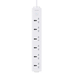 Linkcomn Lc Ps601 Power Strip 6 Outlet W/ 3m Power Cord - CompuMe
