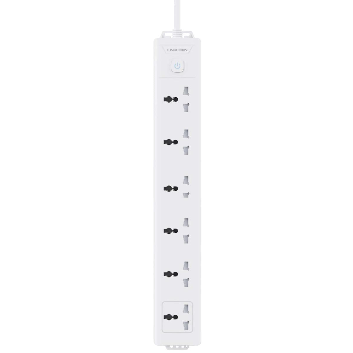 Linkcomn Lc Ps601 Power Strip 6 Outlet W/ 3m Power Cord - CompuMe
