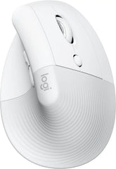 LOGITECH LIFT VERTICAL ERGONOMIC SERIES WIRELESS MOUSE - White