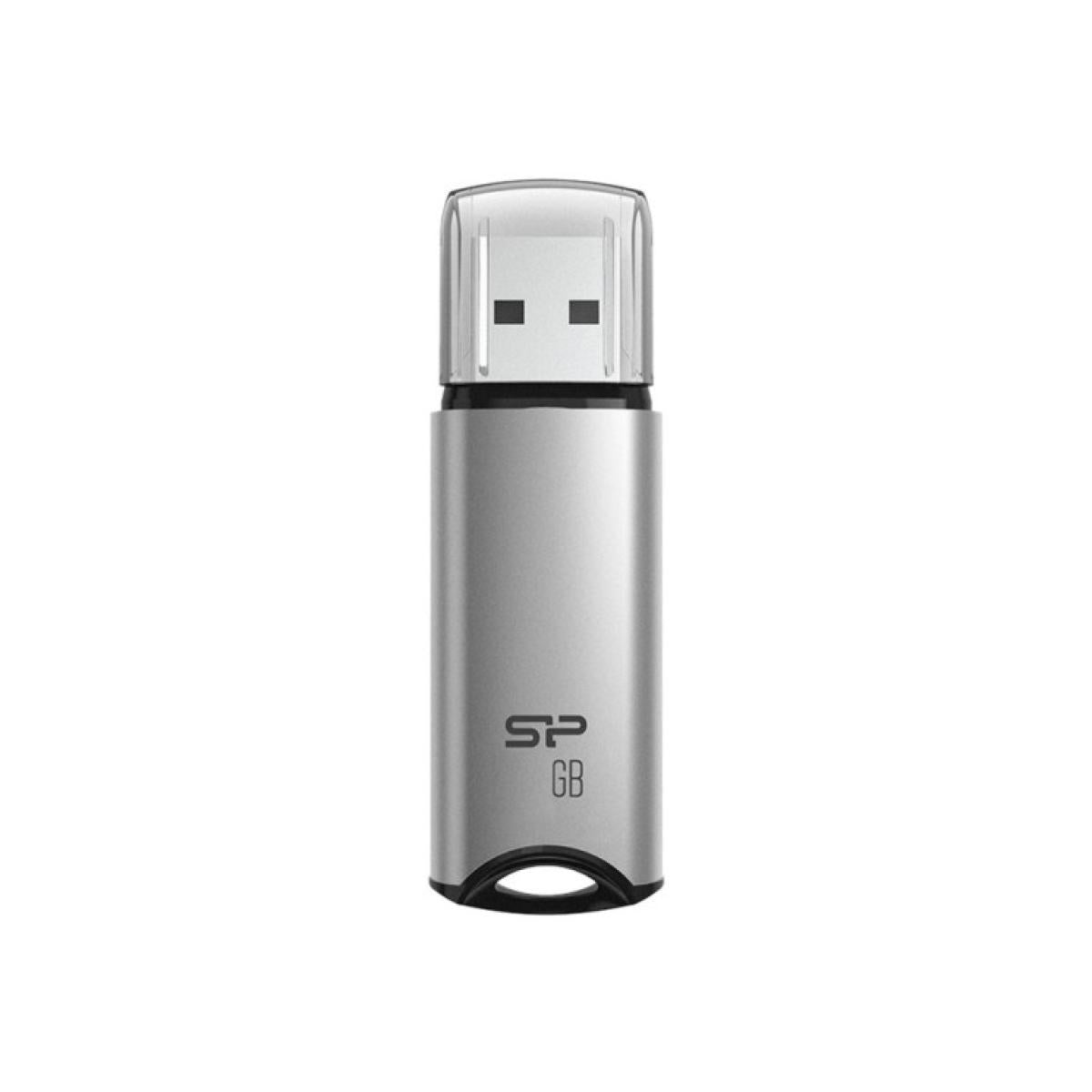 Silicon Power M02 Marvel USB 3.2 Gen 1 Flash Drive Memory 16GB -Silver