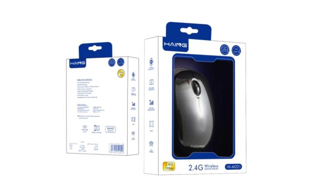 Haing Hi M221 2.4g Wireless Optical Mouse