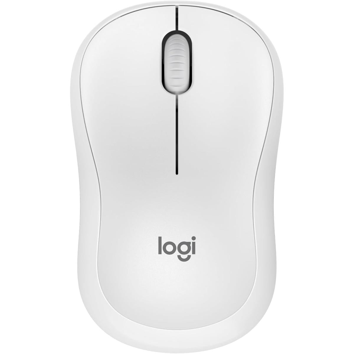 Logitech M240 Silent Bluetooth Mouse, Wireless, Compa, Portable, Smooth Tracking, 18-Month Battery, for Windows, macOS, ChromeOS, Compatible with PC, Mac, Laptop, Tablets - Off White
