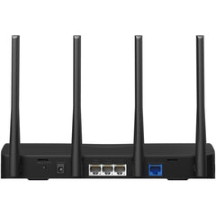 MERCUSYS MR27BE BE3600Mbps Dual Band WiFi 7 Router, 2x 2.5 Gbps Ports, 4K-QAM And MLO, WiFi Router with 4x High Gain Antennas for Maximized Coverage, 160 MHz, EasyMesh-Compatible