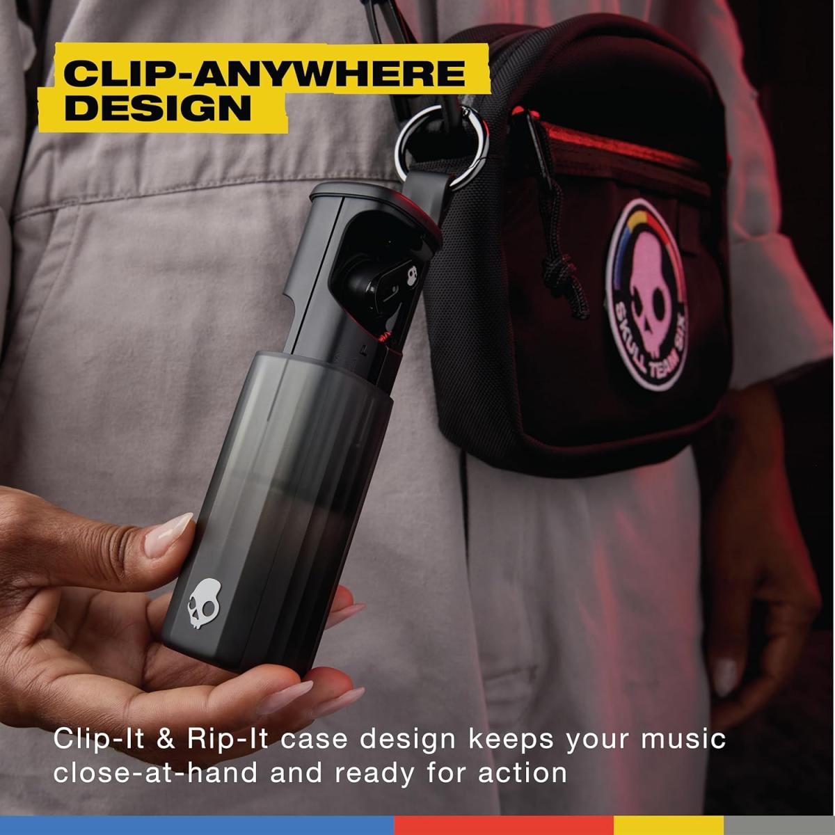 Skullcandy wireless Bluetooth microphone for audio recording