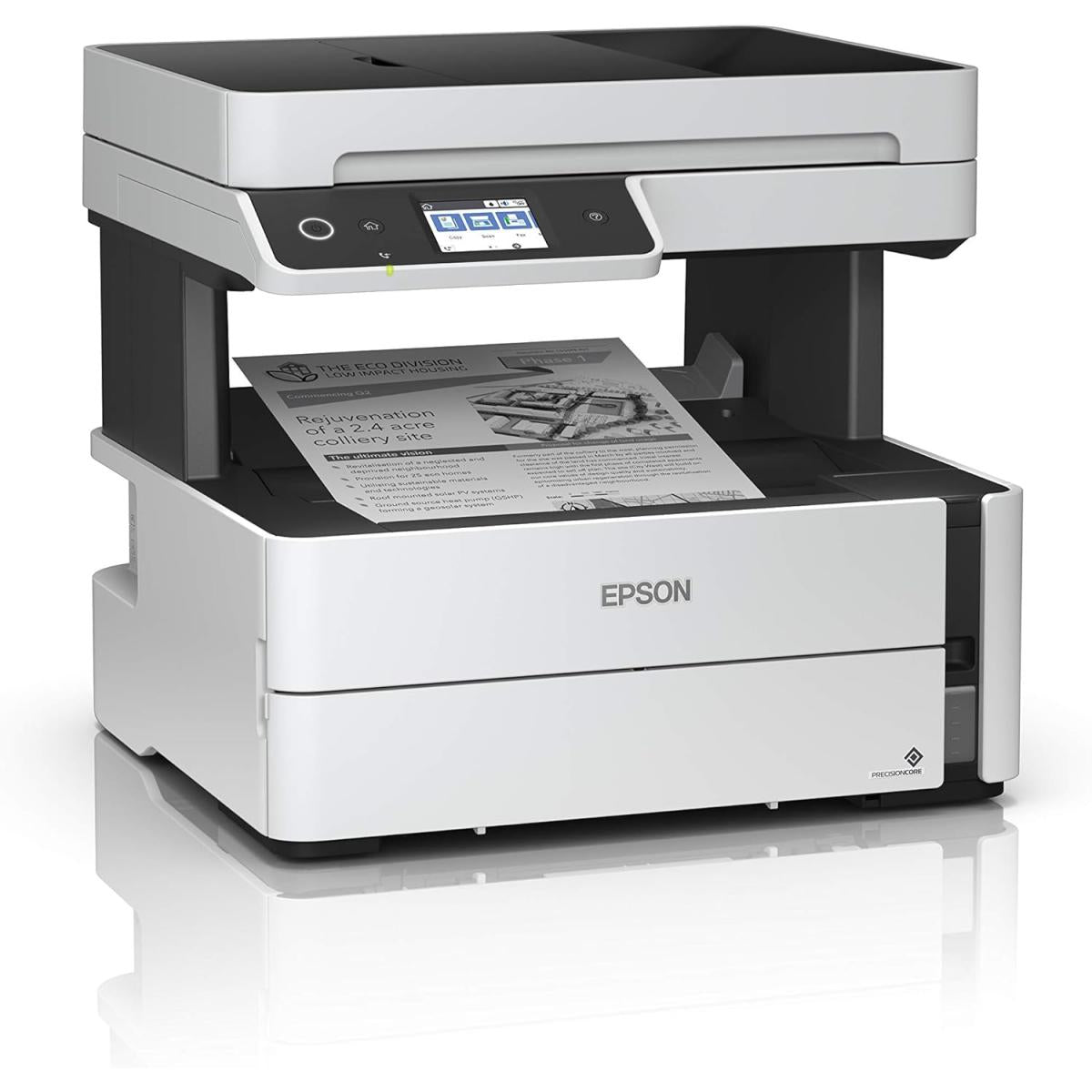 Epson EcoTank ET-M3170 Monochrome All-in-One Wireless Multi-function Machine (Copy/Print/Scan/Fax) - Black Epson EcoTank ET-M3170 Monochrome All-in-One Wireless Multi-function Machine (Copy/Print/Scan/Fax) - Black