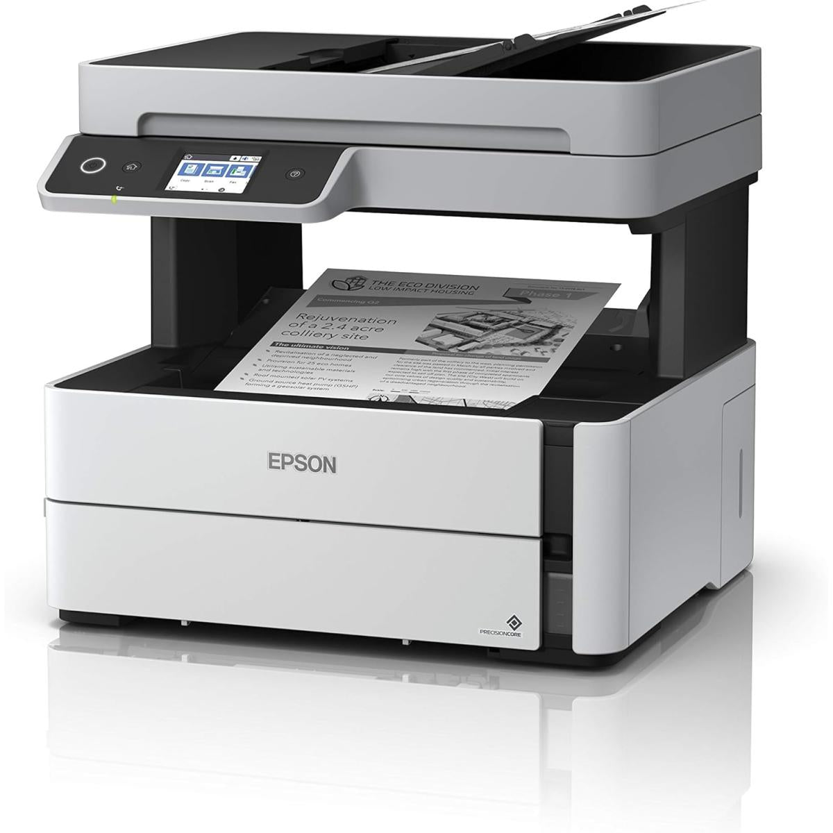 Epson EcoTank ET-M3170 Monochrome All-in-One Wireless Multi-function Machine (Copy/Print/Scan/Fax) - Black Epson EcoTank ET-M3170 Monochrome All-in-One Wireless Multi-function Machine (Copy/Print/Scan/Fax) - Black