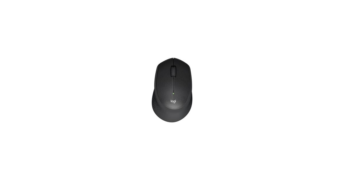 Logitech M330 Silent Plus Wireless Mouse - Black