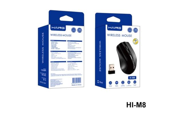 Haing M8 Optical Usb Computer 2.4g Wireless Mouse Haing M8 Optical Usb Computer 2.4g Wireless Mouse