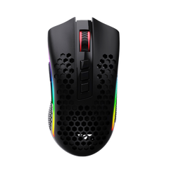 REDRAGON STORM PRO M808 RGB Wireless Gaming Mouse - BLACK