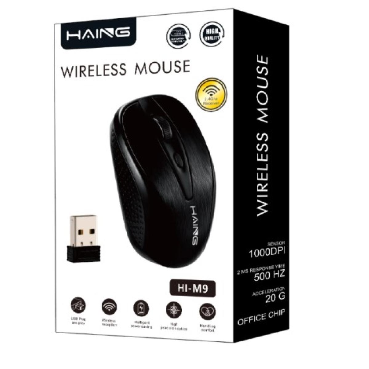 HAING M9 Optical USB Computer 2.4G Wireless Mouse
