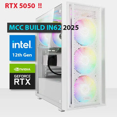 In62 25 as Gaming Pc Build || Intel Core I5 12400f 6 Core Gigabyte Geforce Rtx 5050 Oc 8gb Graphics Card