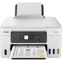 Canon MAXIFY GX3040 Wireless 3-in-1 Refillable MegaTank Inkjet Printer,ideal for small businesses that need cost-effective and high-speed printing, White