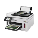 Canon MAXIFY GX6140, 4-in-1 Wireless Refillable InkTank Printer, Print Copy Scan Cloud, Auto Duplex, 50-Sheet ADF, Ethernet & Wi-Fi, 2.7" Color Touchscreen, 1 Year Warranty