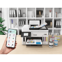 Canon MAXIFY GX6140, 4-in-1 Wireless Refillable InkTank Printer, Print Copy Scan Cloud, Auto Duplex, 50-Sheet ADF, Ethernet & Wi-Fi, 2.7" Color Touchscreen, 1 Year Warranty