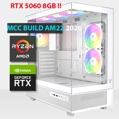 MCC AM22-26 - MIDAS Gaming PC Build || AMD Ryzen 5 9600X 6-Core - GeForce RTX 5060 8GB GDDR7 Graphics Card
