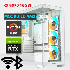 MCC AM38-26 - MIDAS Gaming PC Build || AMD Ryzen 9 9950X3D 16-Core - SAPPHIRE NITRO+ AMD Radeon RX 9070 XT Gaming OC 16GB Graphics Card