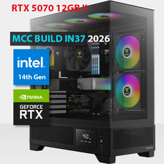 In37 26 as Gaming Pc Build || Intel Core I5 14400f 10 Core Geforce Rtx 5070 12gb Gddr7 Graphics Card