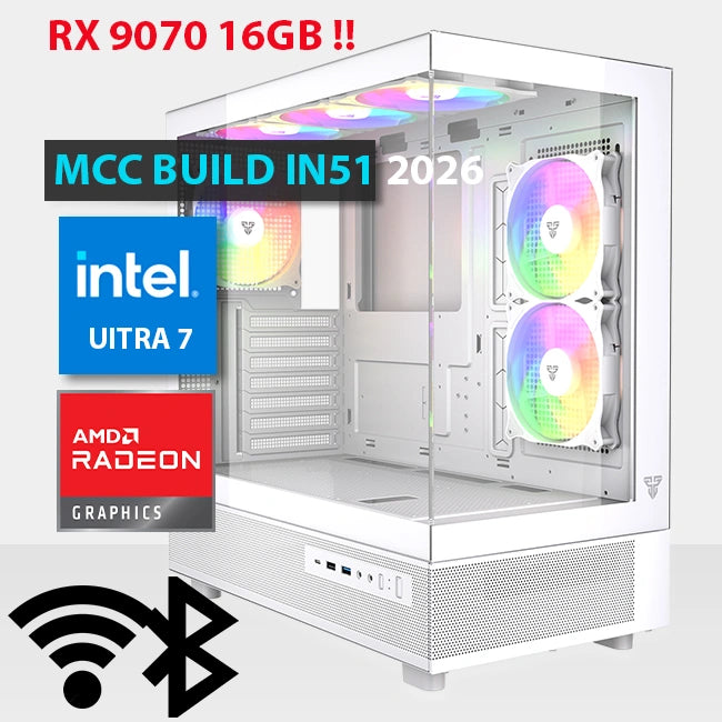 In51 26 as Gaming Pc Build || Intel Core Ultra 7 265k 20 Core Sapphire Nitro+ Amd Radeon Rx 9070 Gaming Oc 16gb Gddr6 Graphics Card