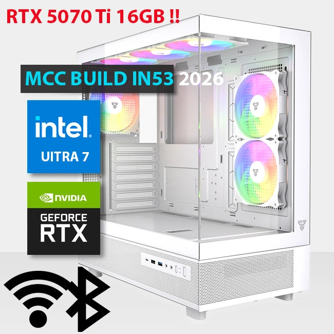 In53 26 as Gaming Pc Build || Intel Core Ultra 7 265k 20 Core Geforce Rtx 5070 Ti Oc 16gb Gddr7 Graphics Card