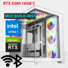 In57 26 as Gaming Pc Build || Intel Core Ultra 7 270k Plus 24 Cores Geforce Rtx 5080 Oc 16gb Gddr7 Graphics Card
