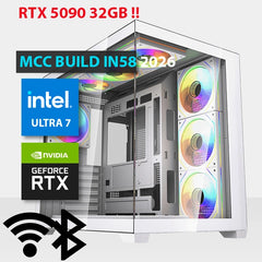 In58 26 as Gaming Pc Build || Intel Core Ultra 7 270k Plus 24 Cores Gigabyte Geforce Rtx 5090 Gaming Oc 32gb Gddr7 Graphics Card