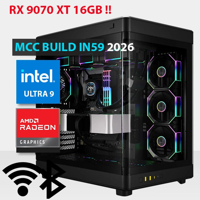 In59 26 as Gaming Pc Build || Intel Core Ultra 9 285k 24 Core Sapphire Nitro+ Amd Radeon Rx 9070 Xt Gaming Oc 16gb Gddr6 Graphics Card